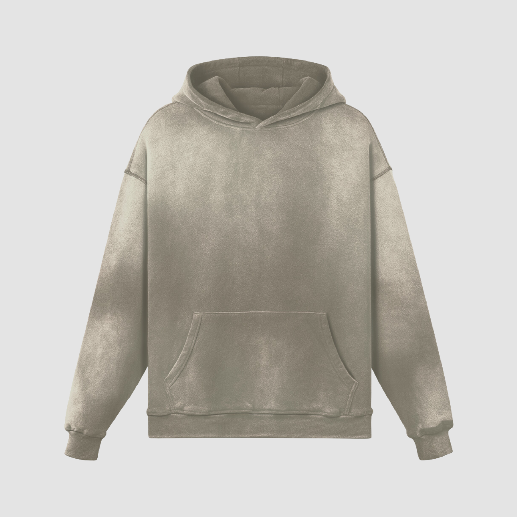 Grey hotsell streetwear hoodie