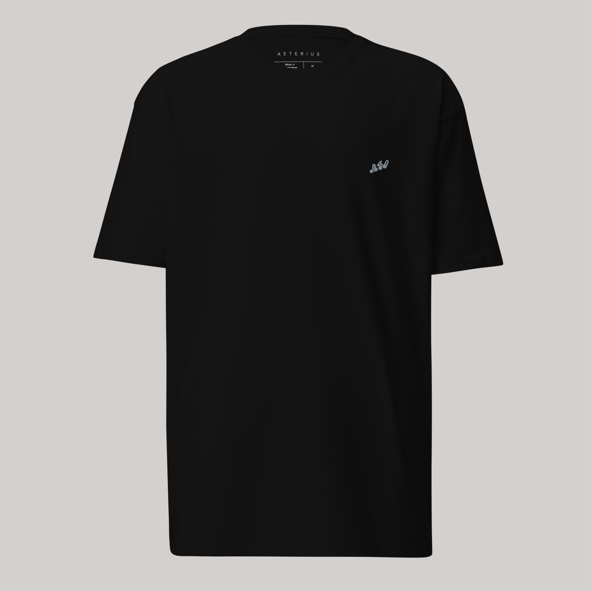 Black T-Shirt '980' | T-Shirts | Streetwear Tees | AETERIUS