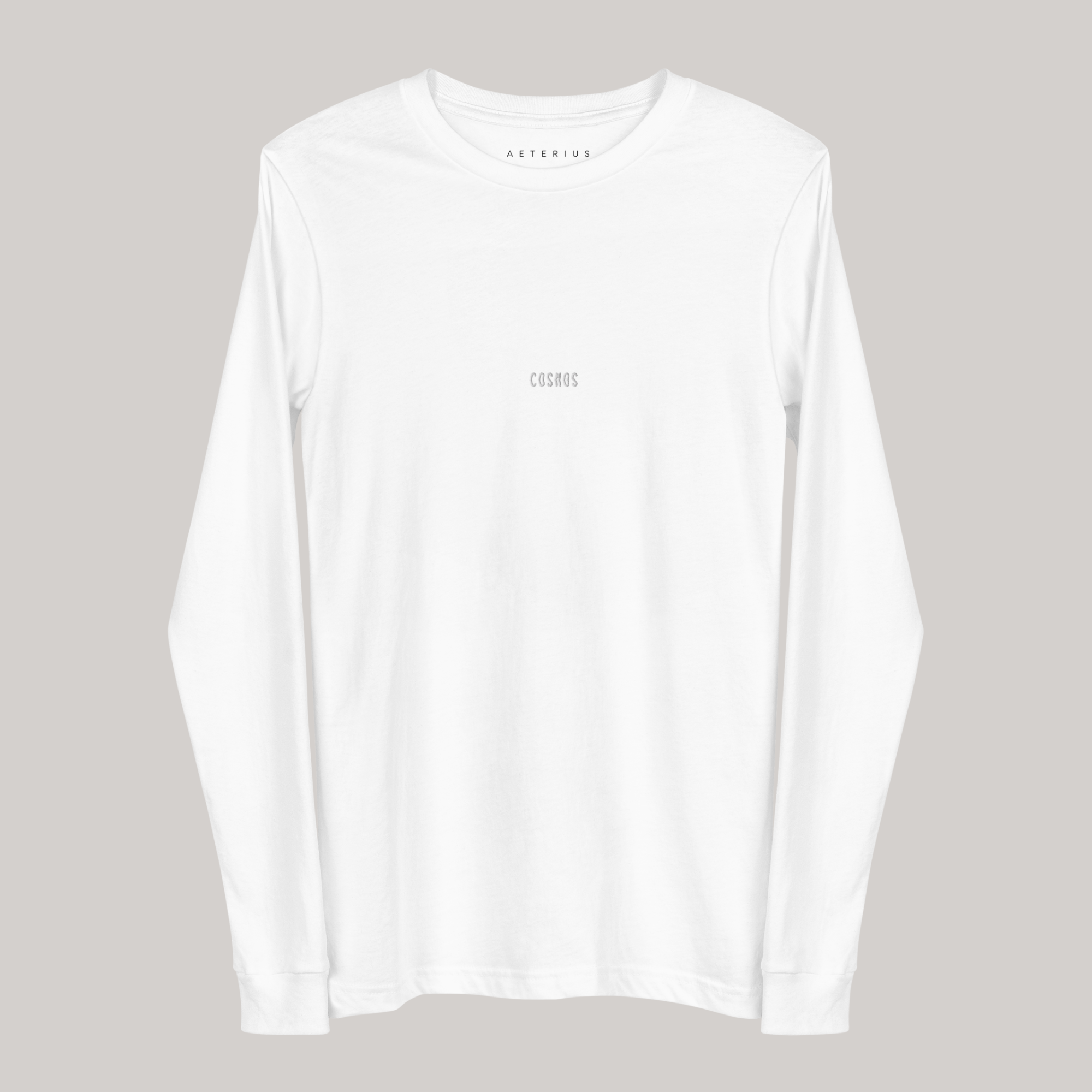 Cosmos x Long Sleeve Shirt White