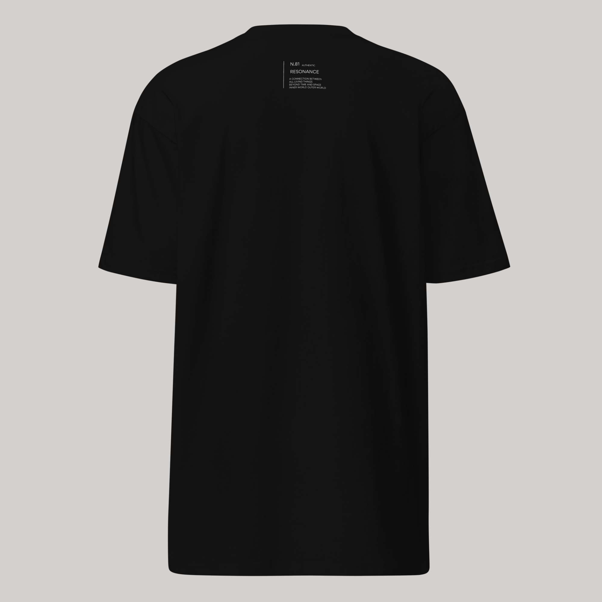 Mycelium x RESONANCE Black T Shirt x The Underground Genius