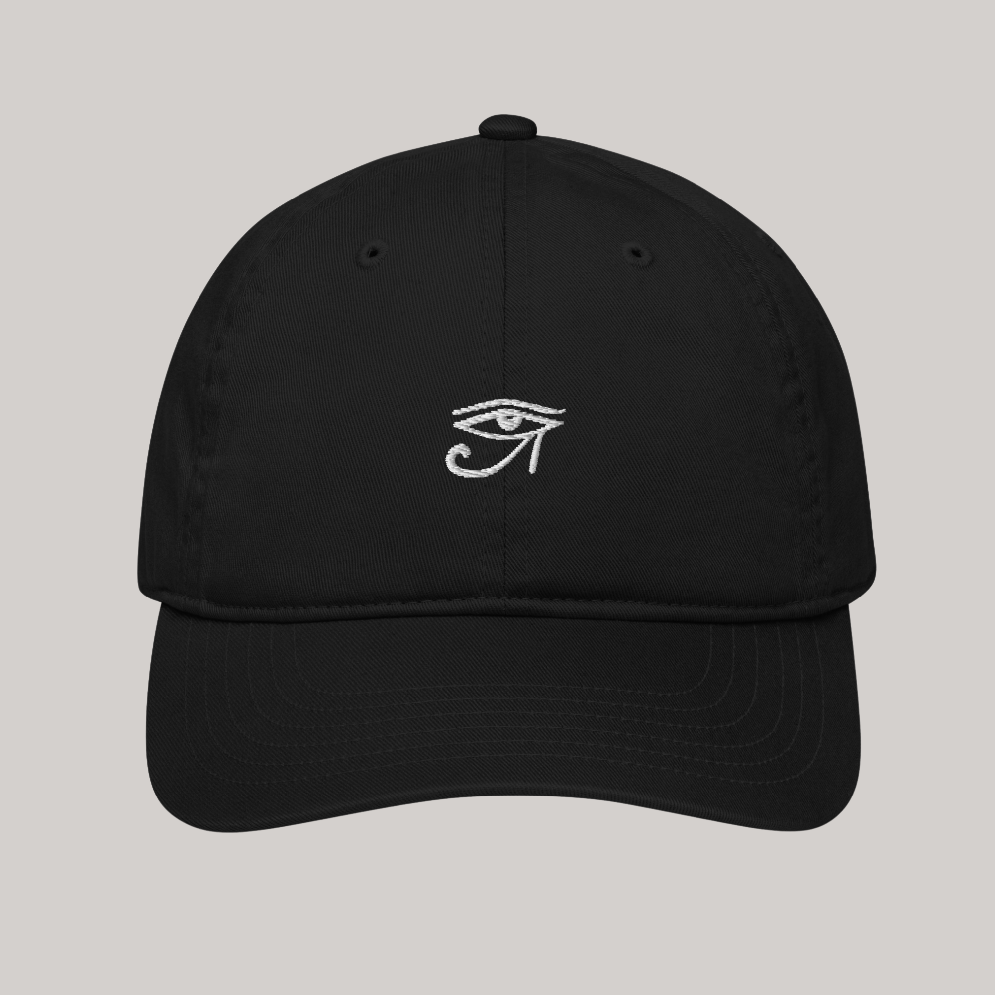 MotorGuide Never Stop Black Fishing Hat Cotton Baseball Cap 