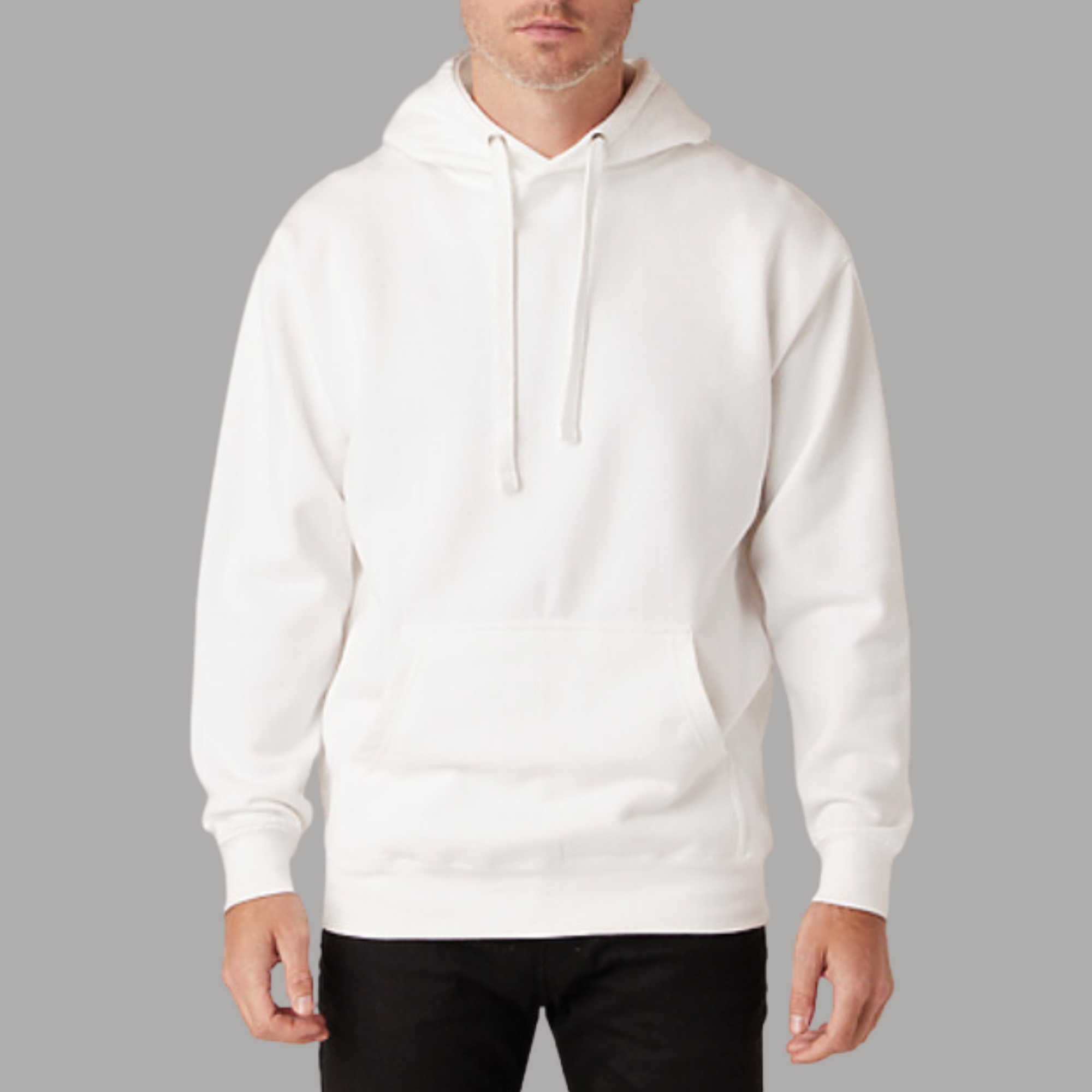 Oscillating x White Hoodie