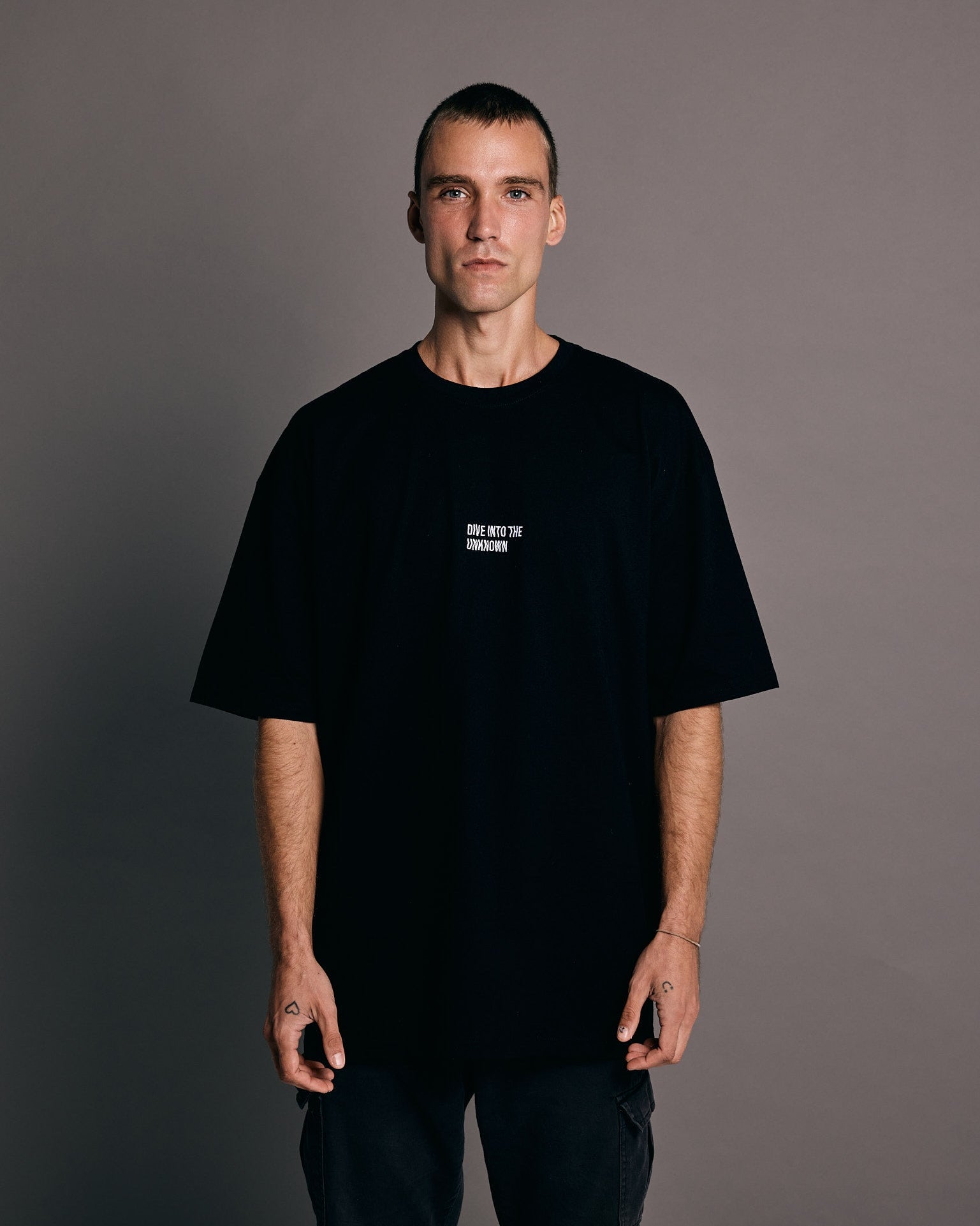 Dive Into The Unknown x Black T-Shirt