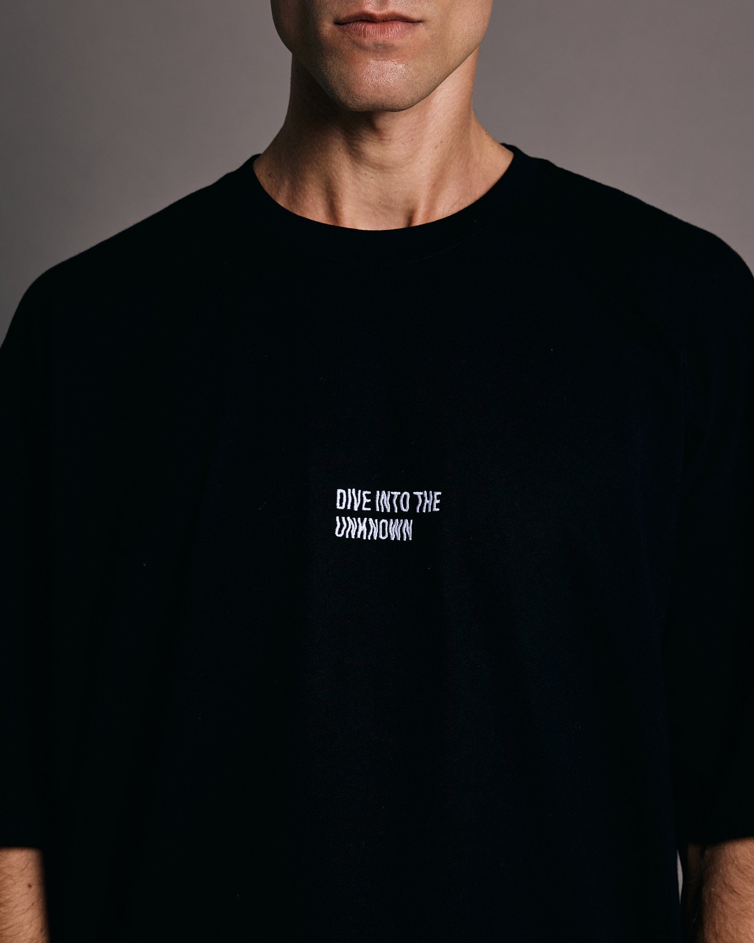 Dive Into The Unknown x Black T-Shirt