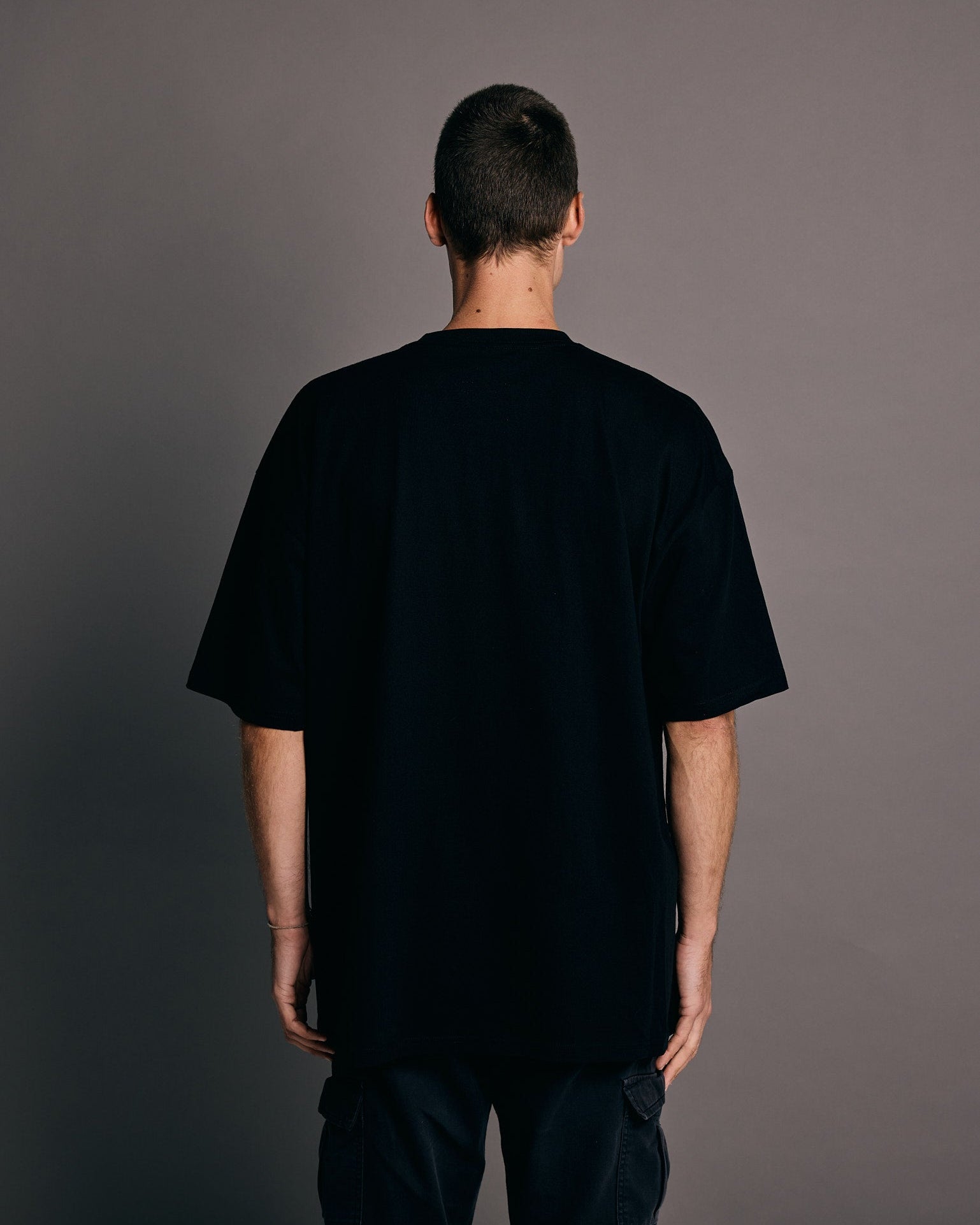 Roselight x Black T-Shirt (RARE) x Black and Blue