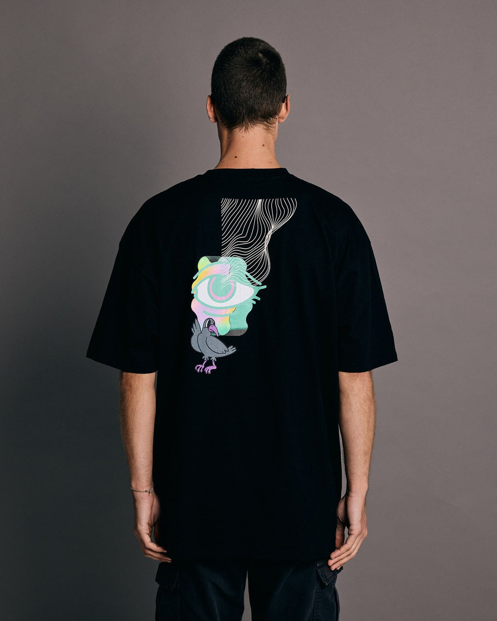 Birdeye x Black T-Shirt