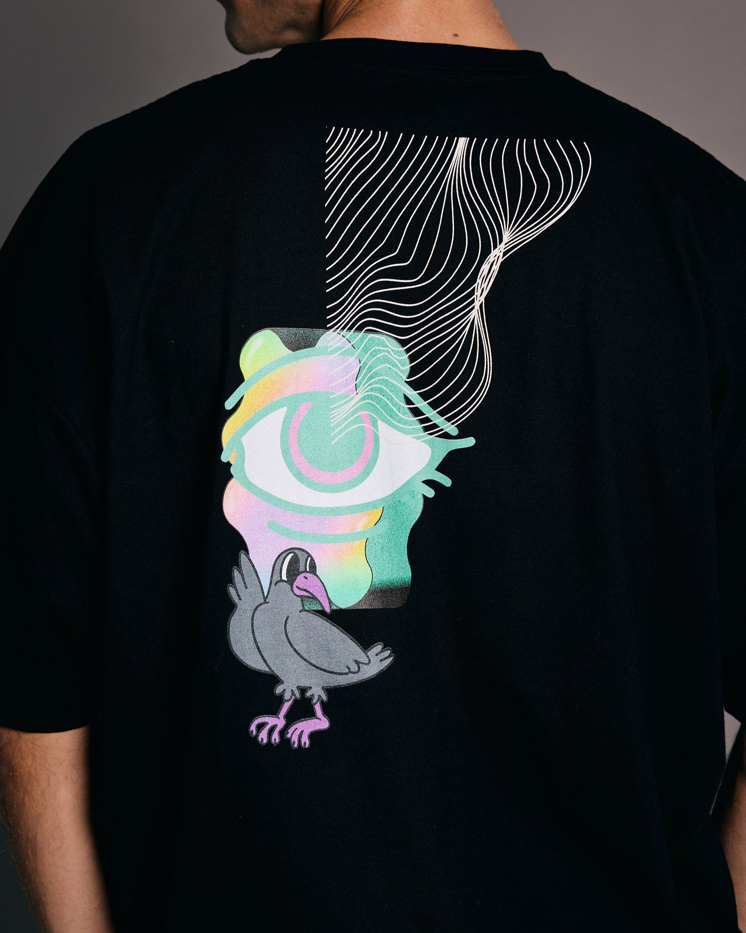 Birdeye x Black T-Shirt