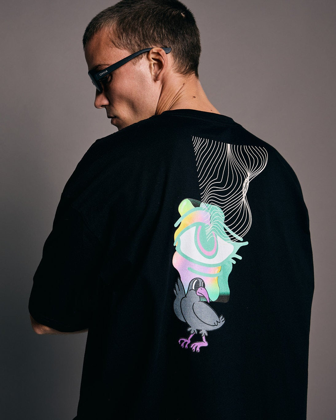 Birdeye x Black T-Shirt