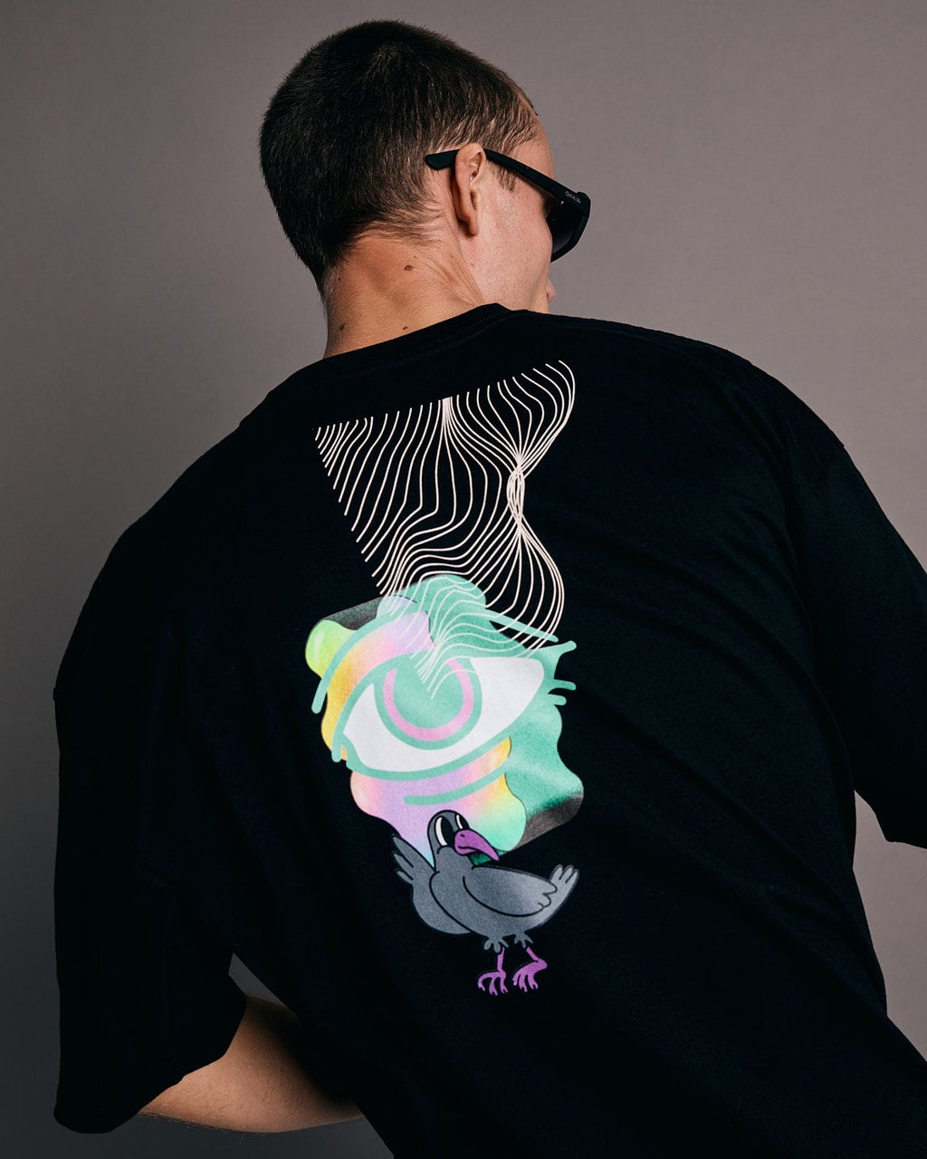 Birdeye x Black T-Shirt