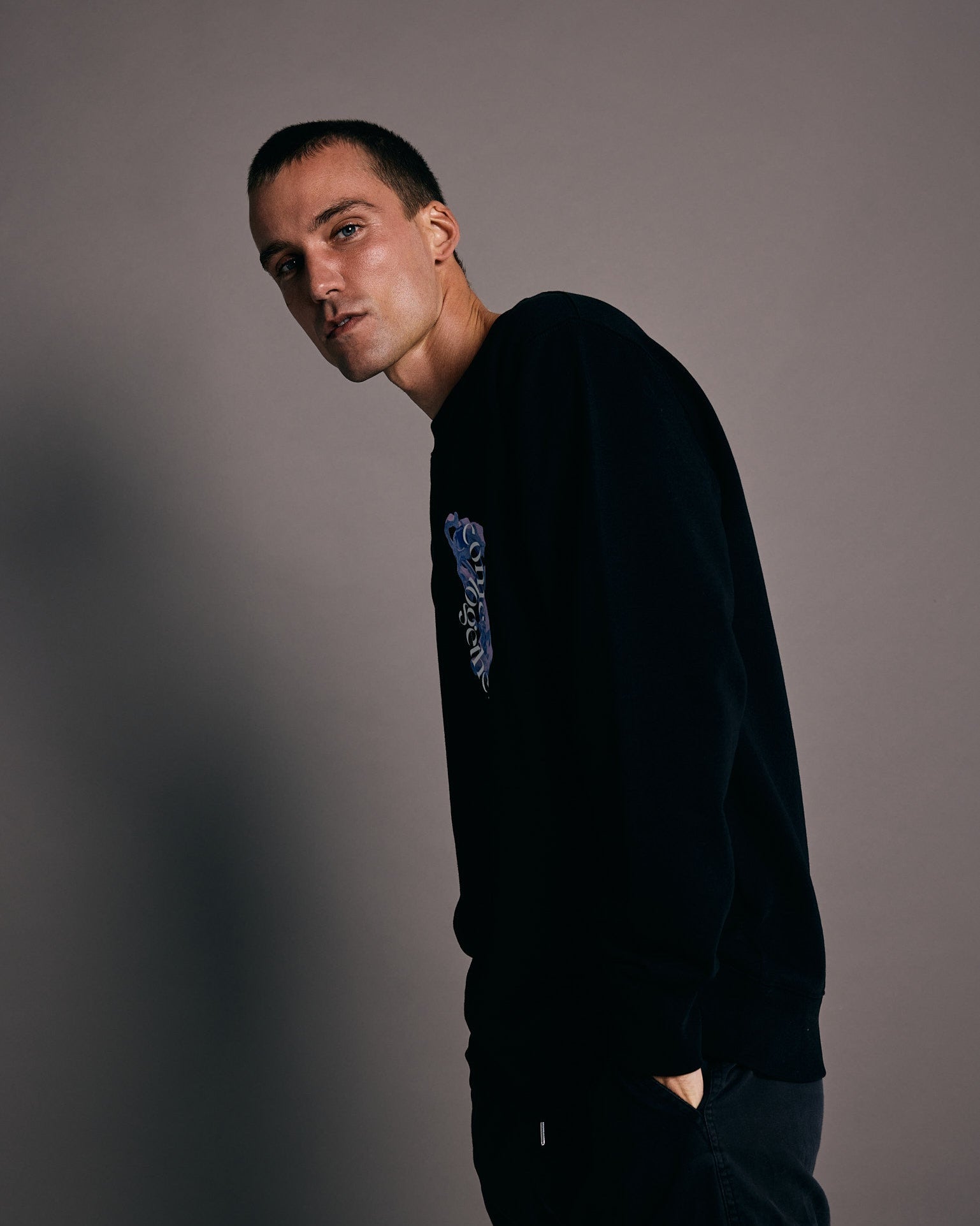 Come Together x Black Crewneck Sweatshirt