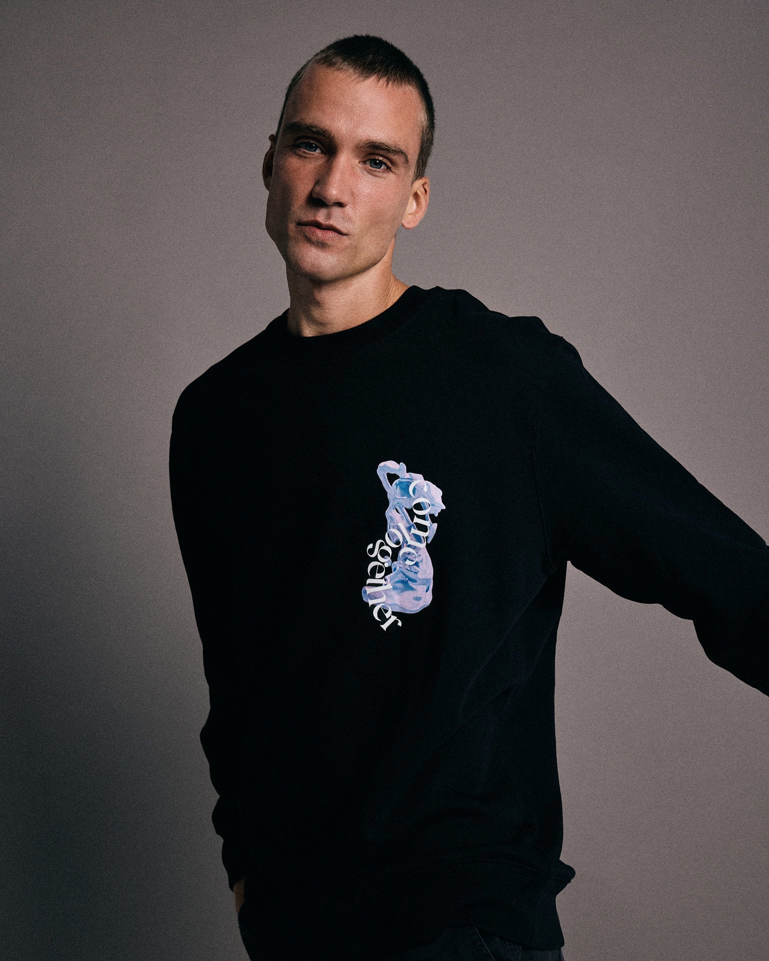 Come Together x Black Crewneck Sweatshirt