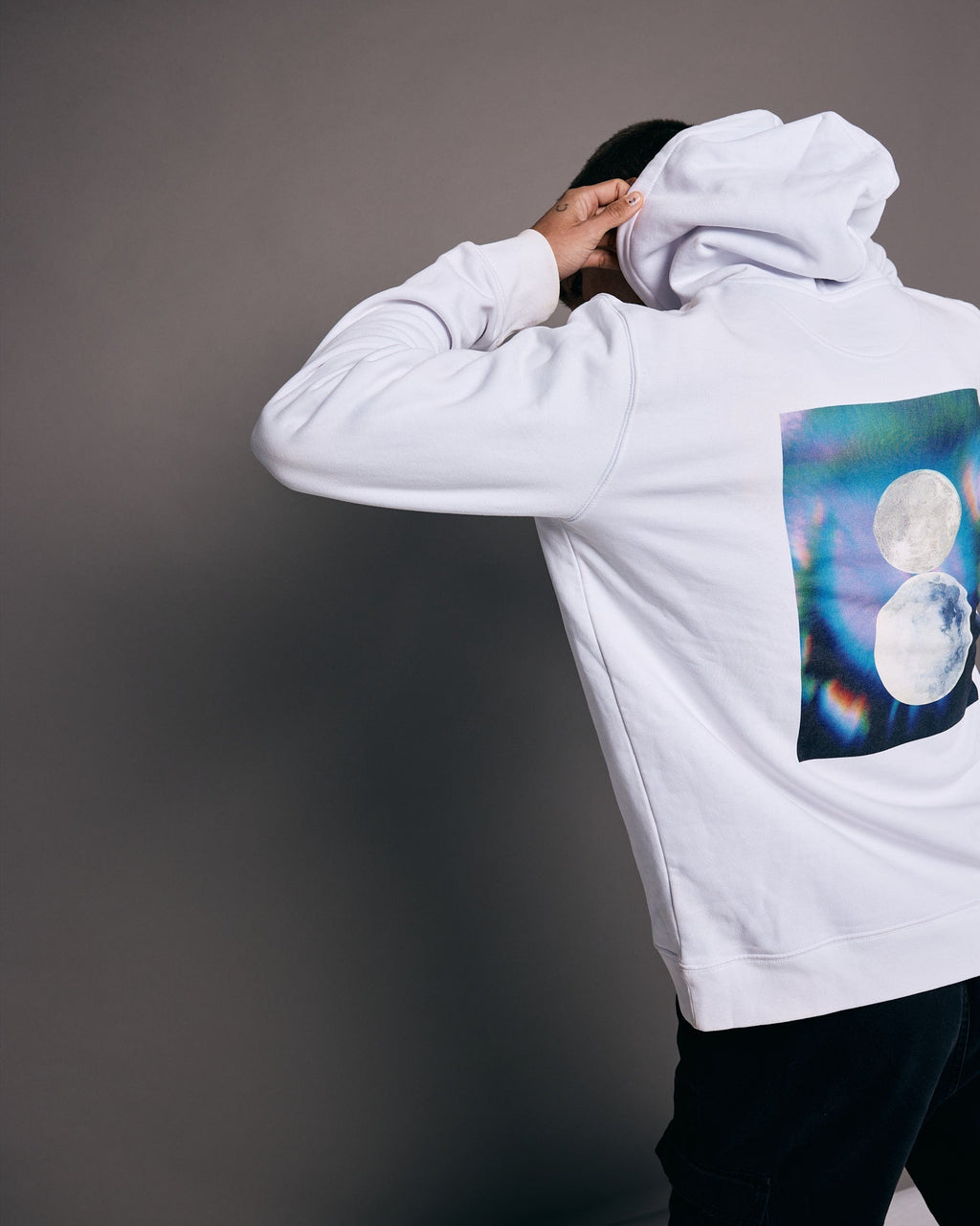 Materialise x White Hoodie x Graphic Hoodie