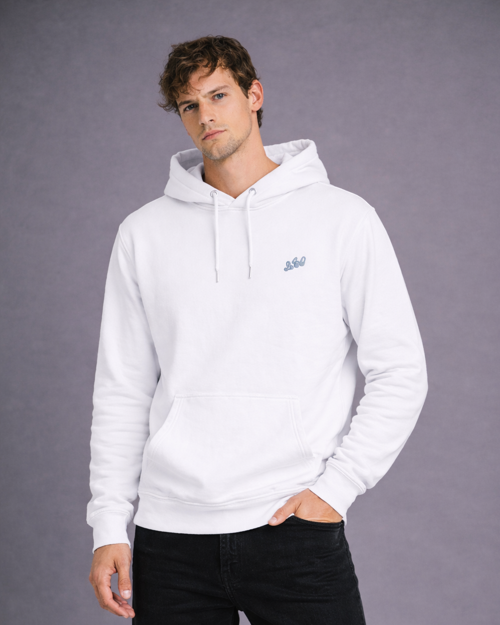 980 x White Hoodie
