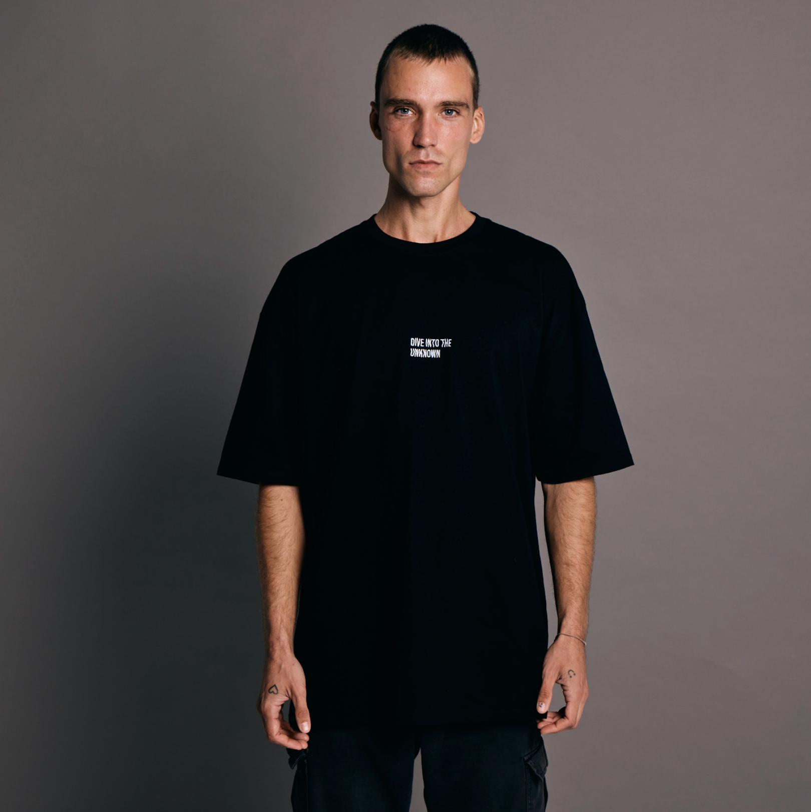 Dive Into The Unknown x Black T-Shirt