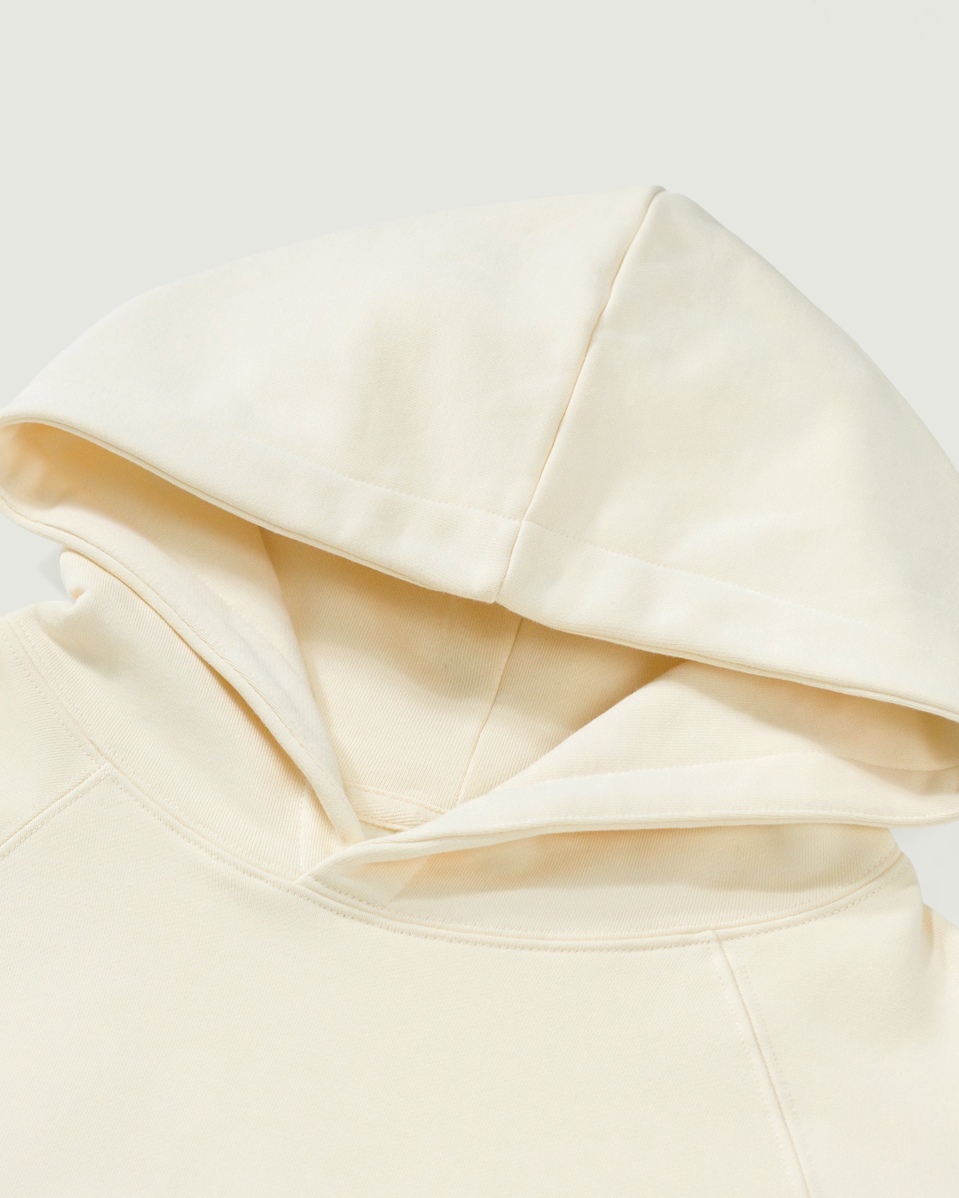 Raglan Off-White Hoodie Oversized