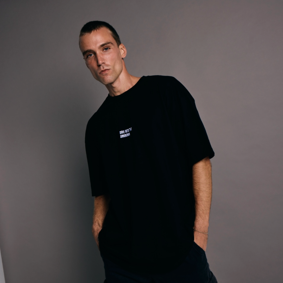 Dive Into The Unknown x Black T-Shirt