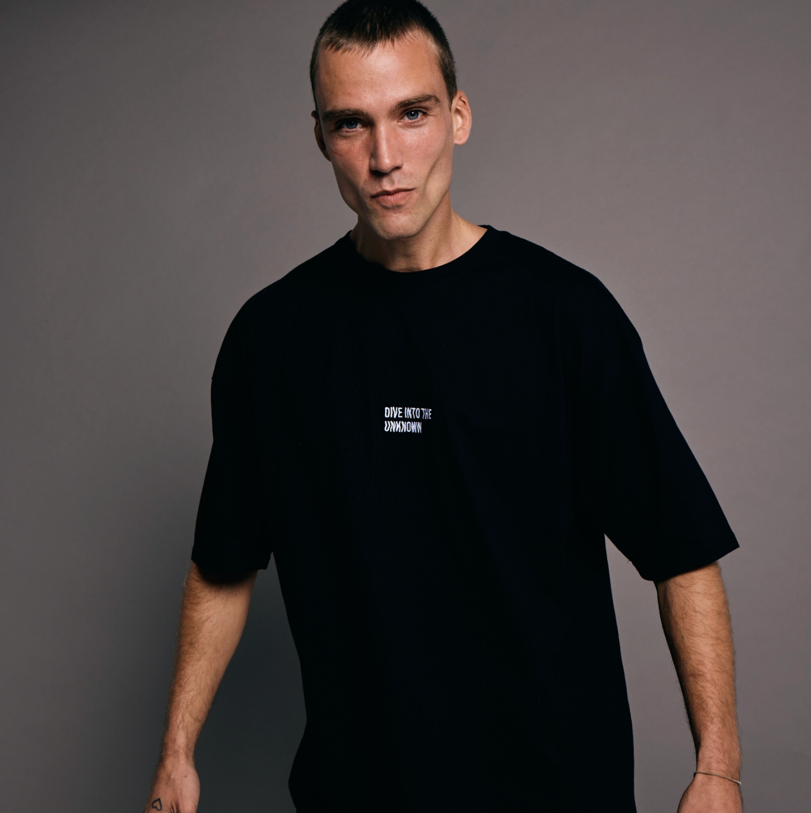 Dive Into The Unknown x Black T-Shirt