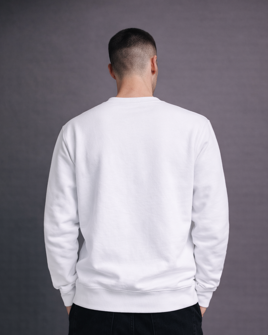 980 x White Crewneck Sweatshirt