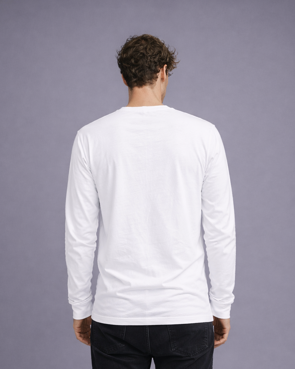 Cosmos x Long Sleeve Shirt White