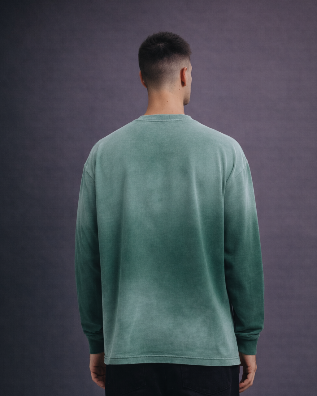 Oversized Crewneck x Drop Shoulder x Washed Out