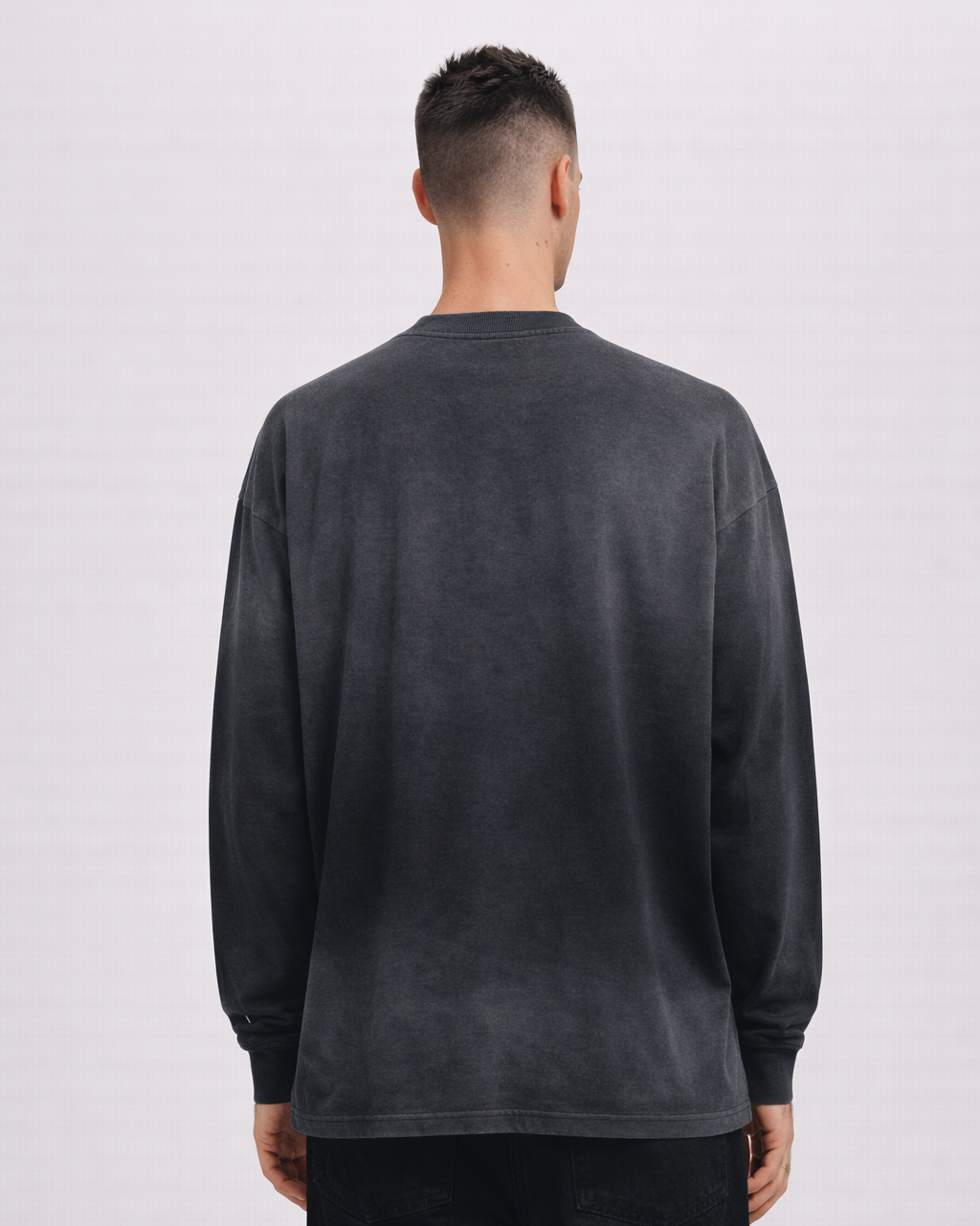 Oversized Crewneck x Drop Shoulder x Washed Out