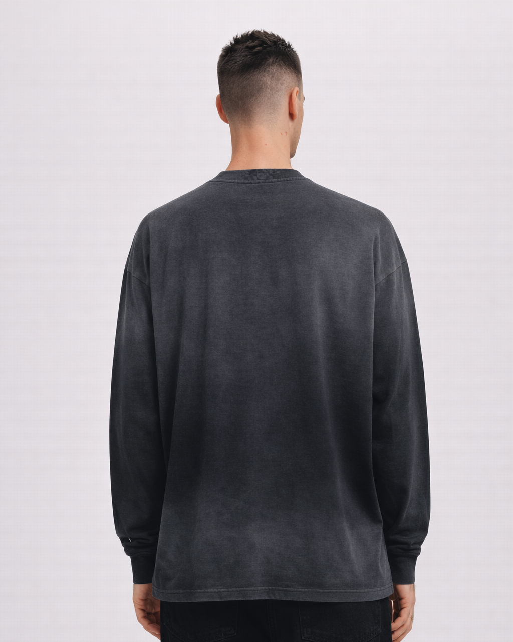 Oversized Crewneck x Drop Shoulder x Washed Out