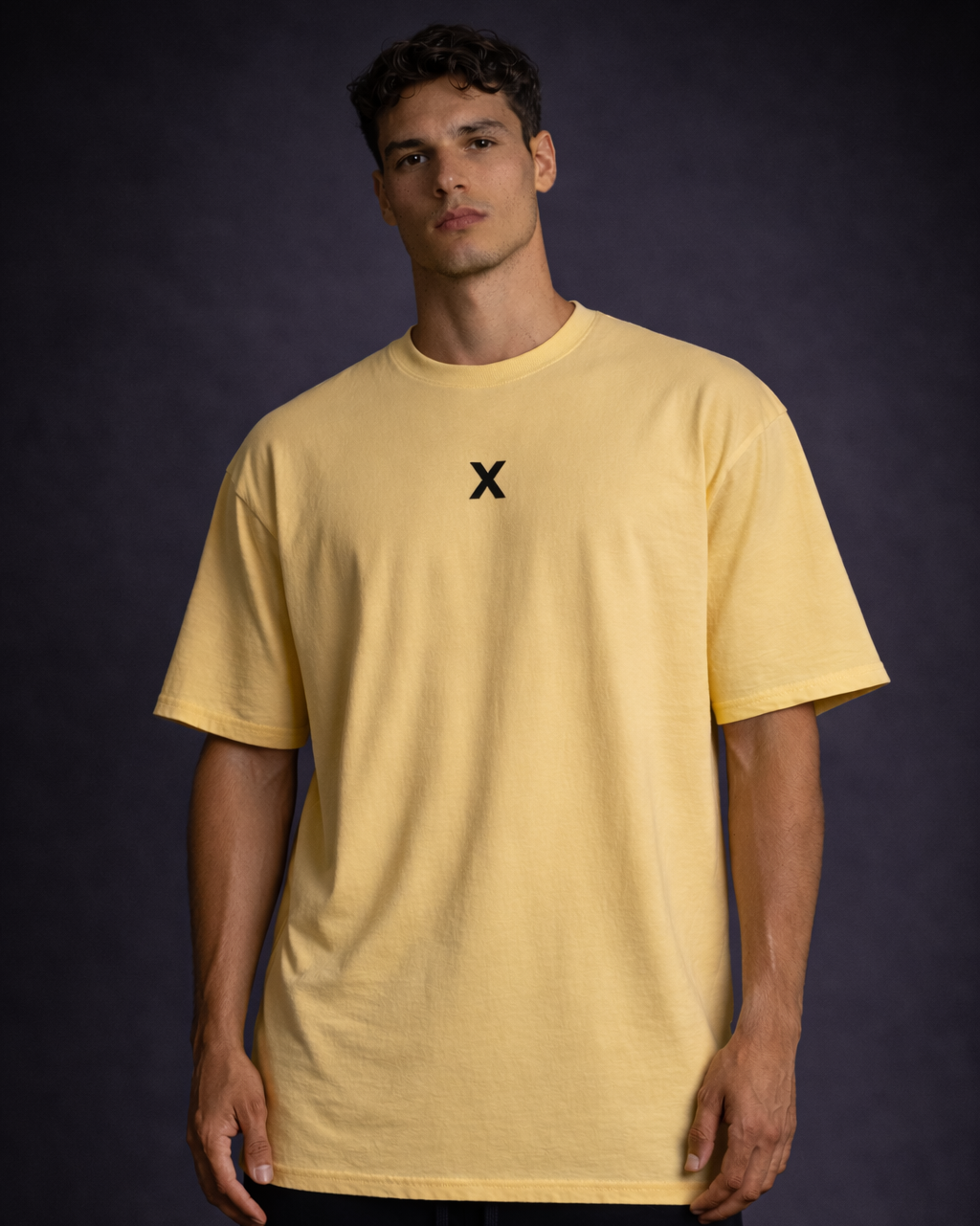 Gold Beige X T-Shirt
