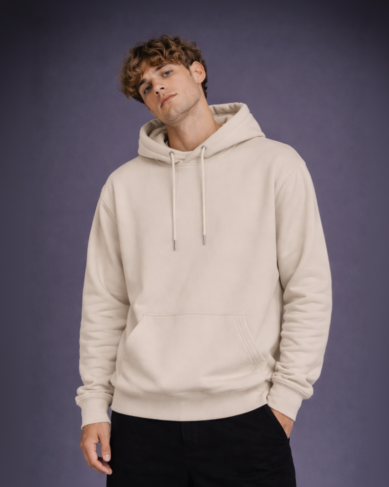 Magnetic Portals Beige Hoodie x Desert Edition