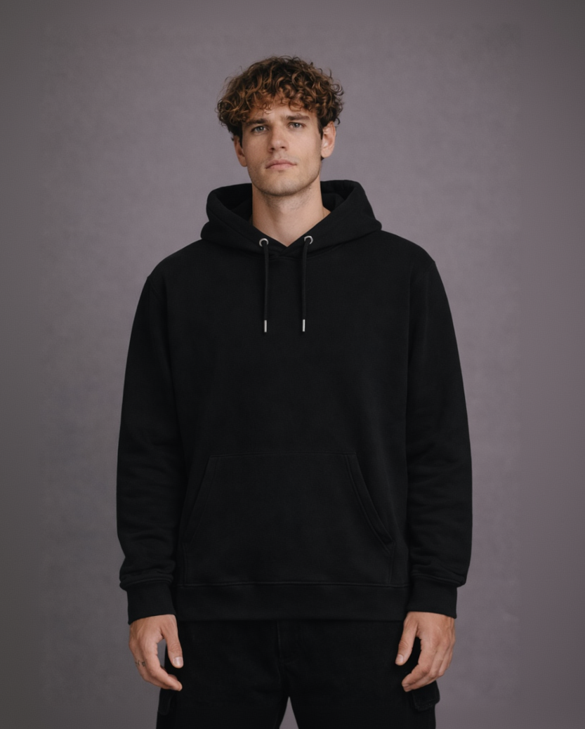 Oscillating x Black Hoodie