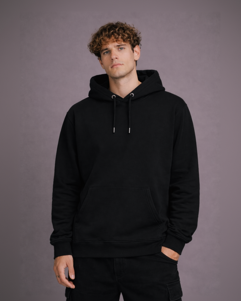 Oscillating x Black Hoodie