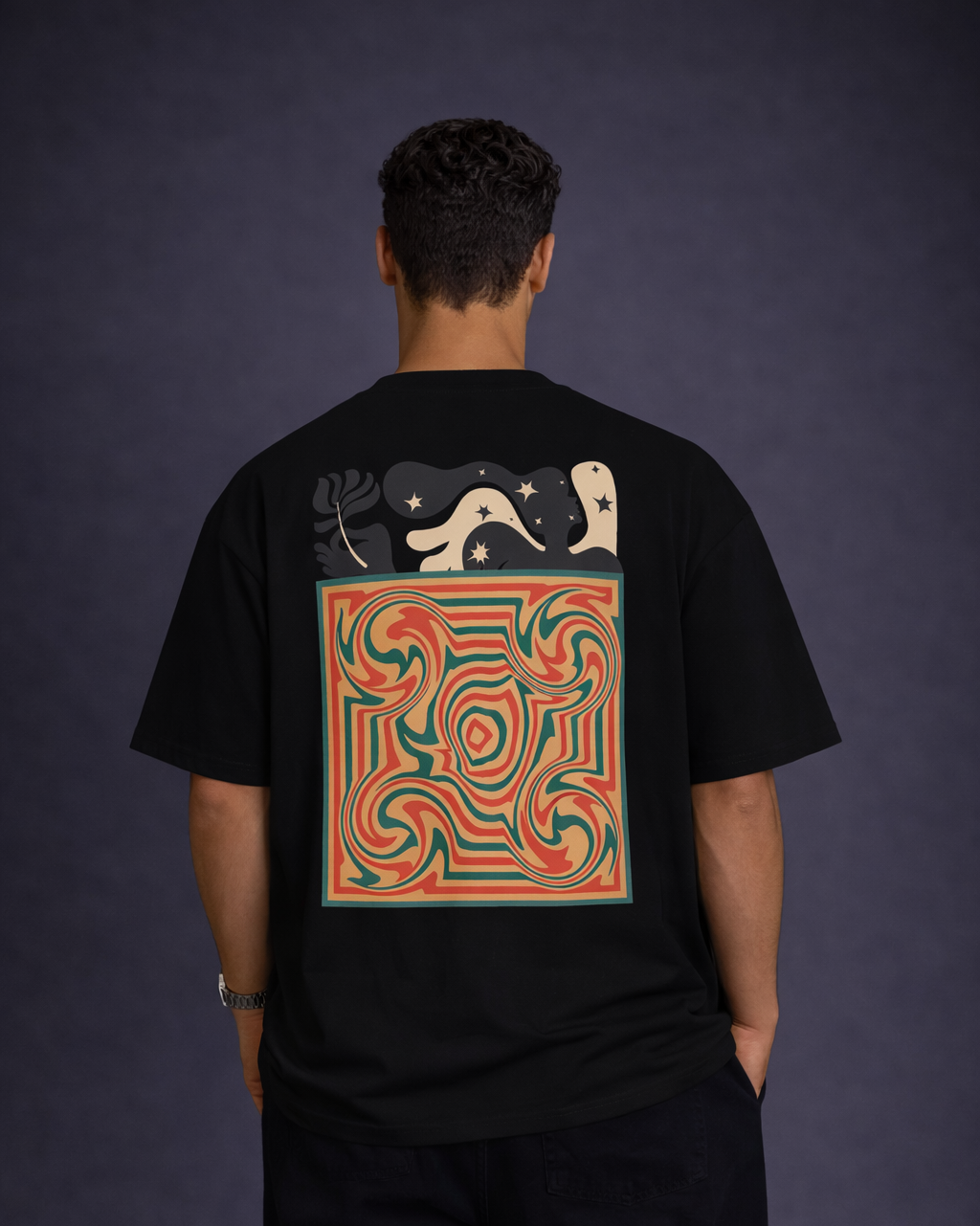 Psychedelia x Black T-Shirt