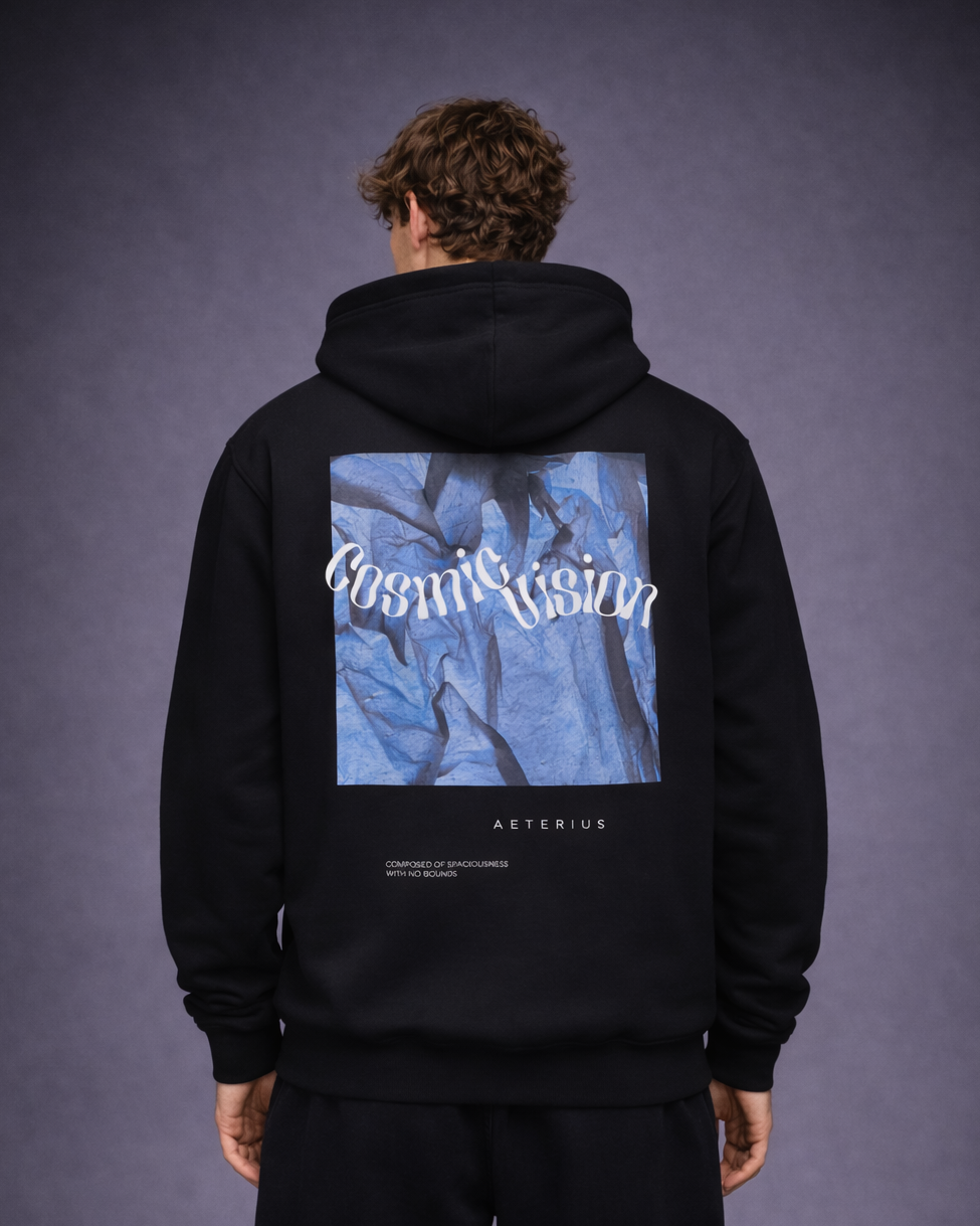 Cosmic Vision x Black Hoodie