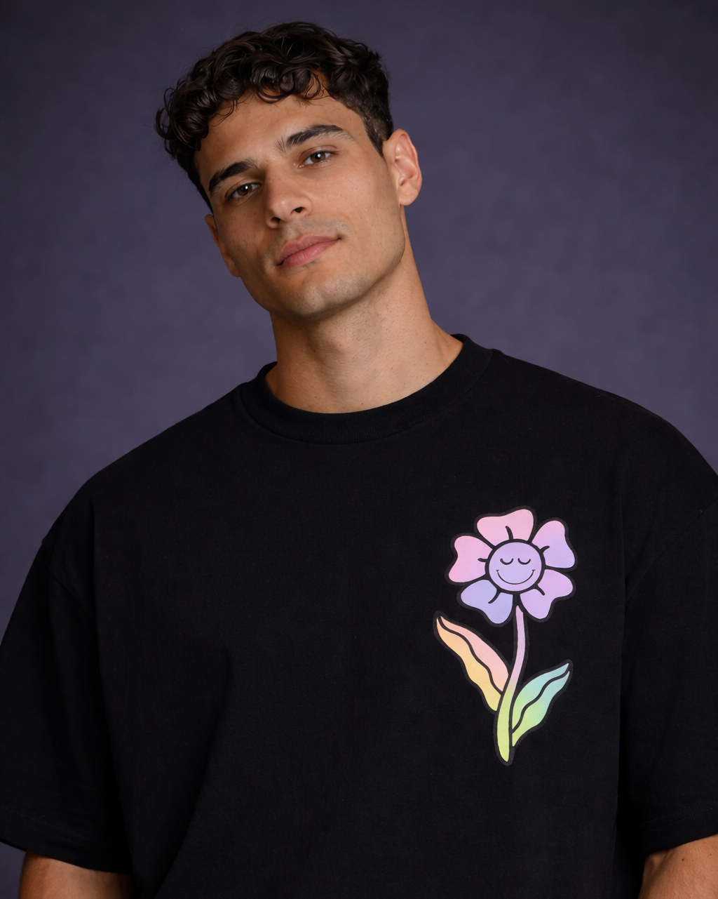 Floret x Black T-Shirt