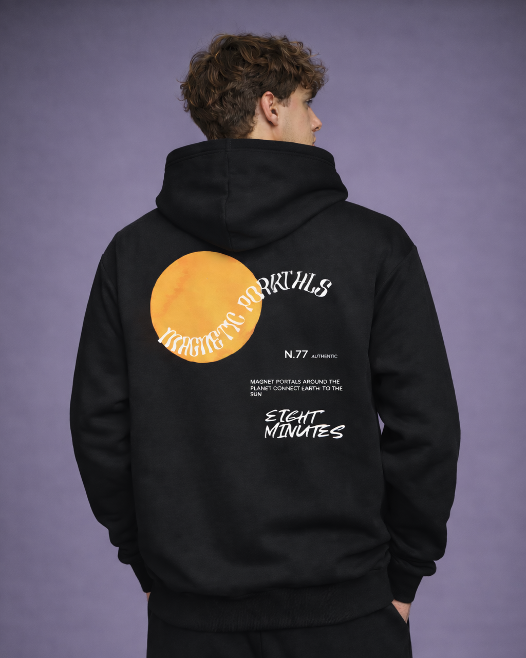Magnetic Portals x Black Hoodie