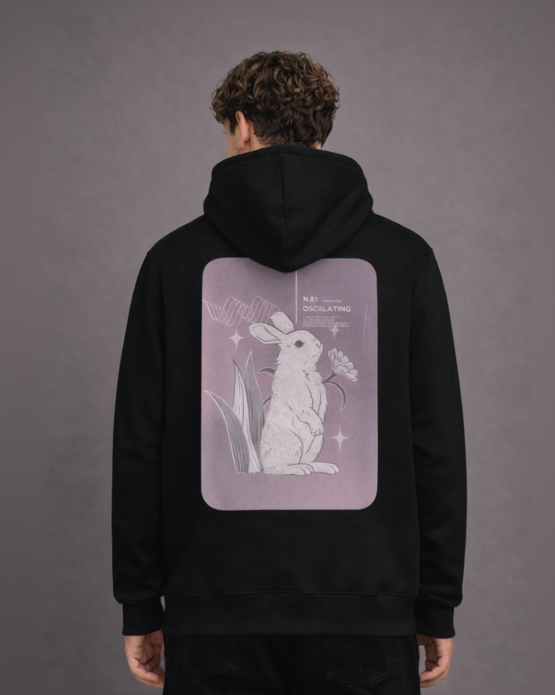Oscillating x Black Hoodie