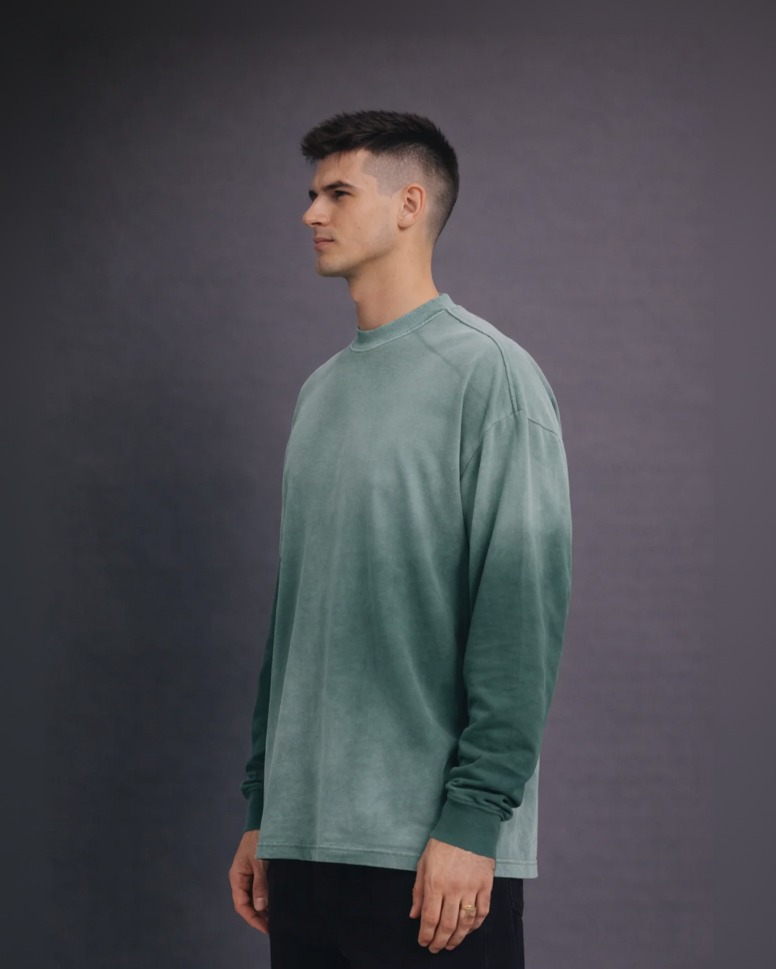 Oversized Crewneck x Drop Shoulder x Washed Out