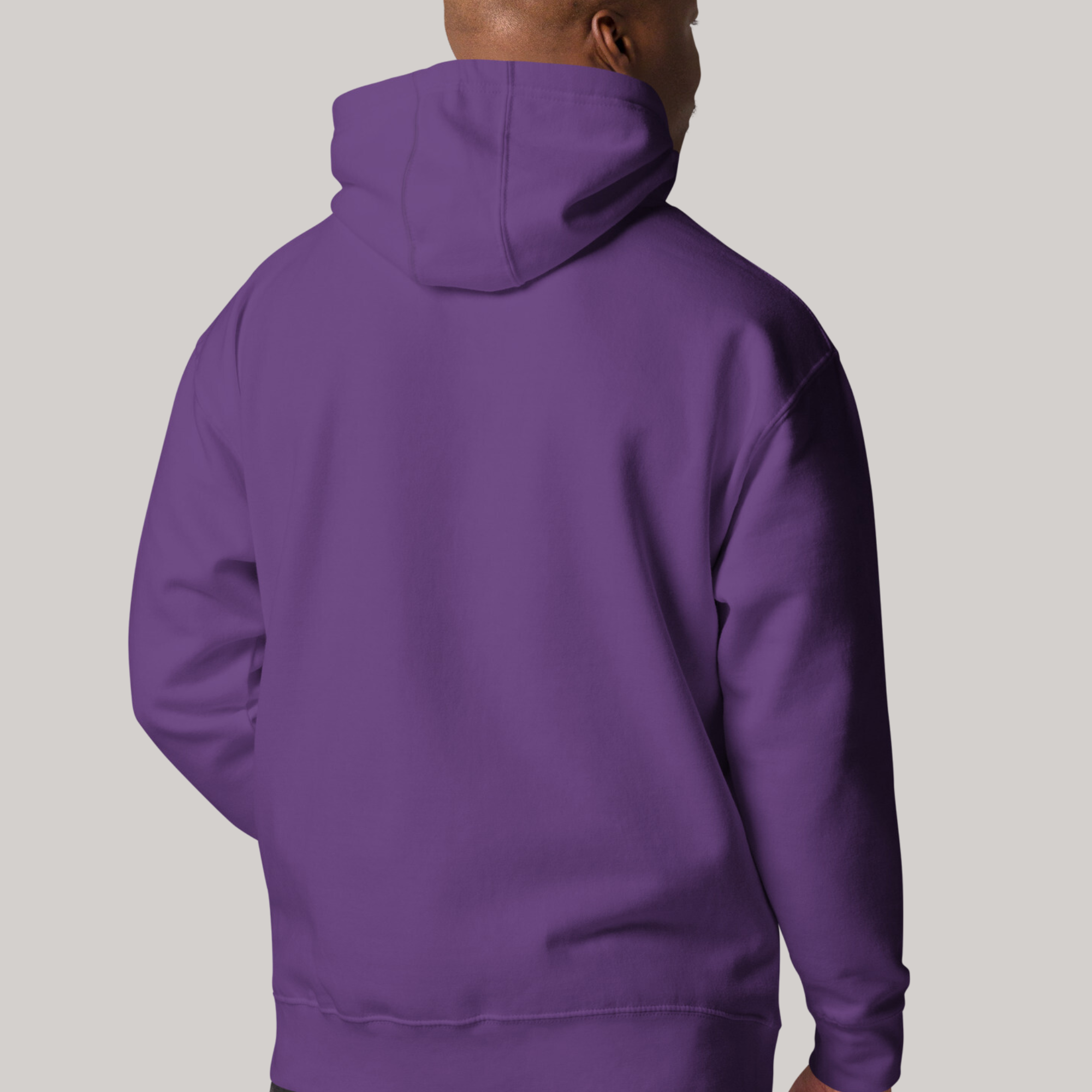 Purple hoodie