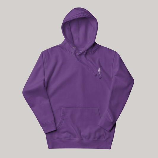 Purple hoodie, AETERIUS streetwear hoodie