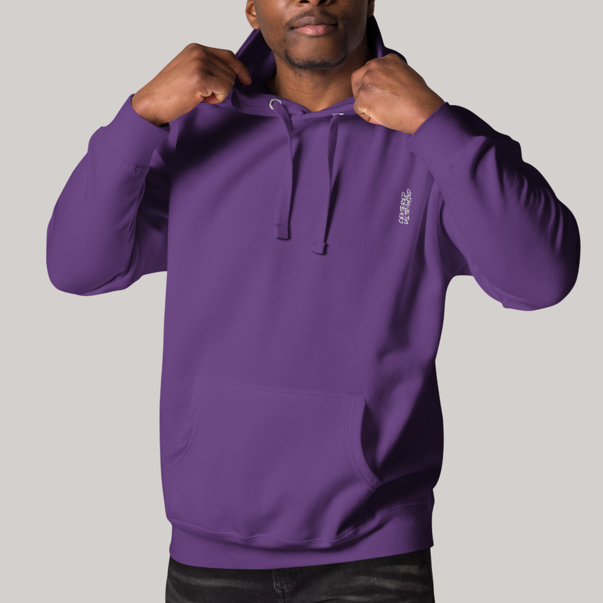 Purple hoodie