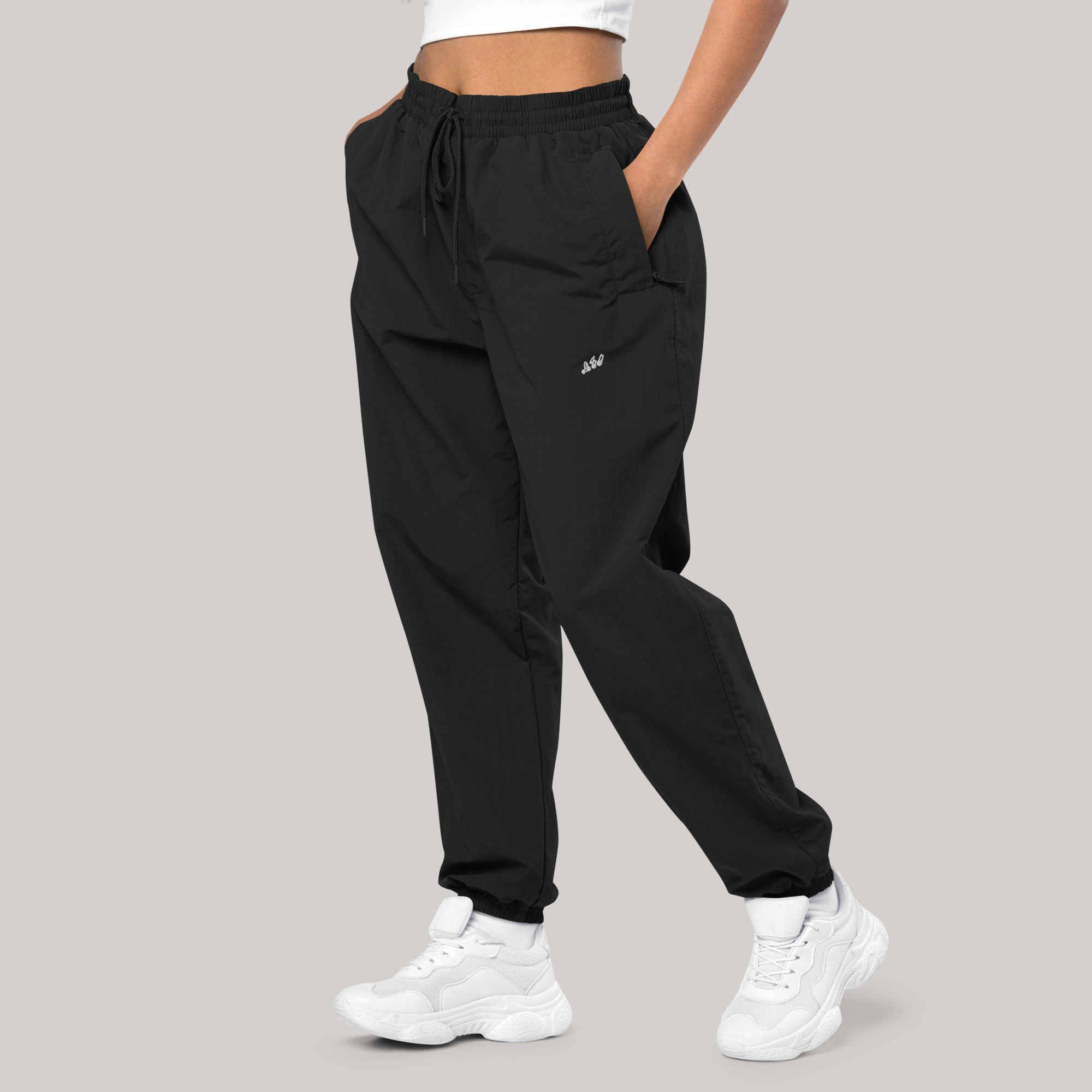 Black Tracker Pants