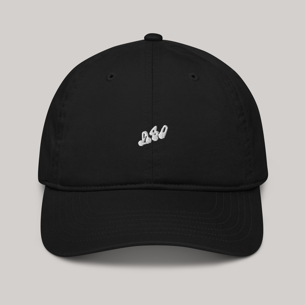 black baseball cap hat dad embroidered 980 aeterius streetwear