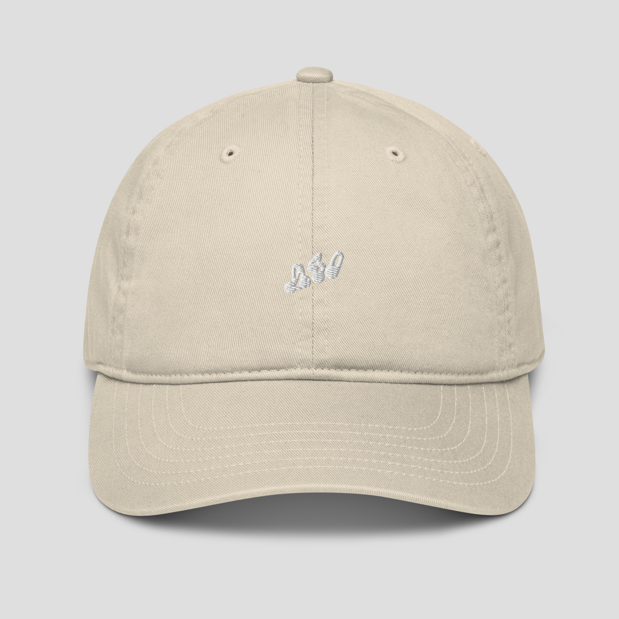 beige khaki light brown baseball cap hat dad embroidered 980 aeterius streetwear