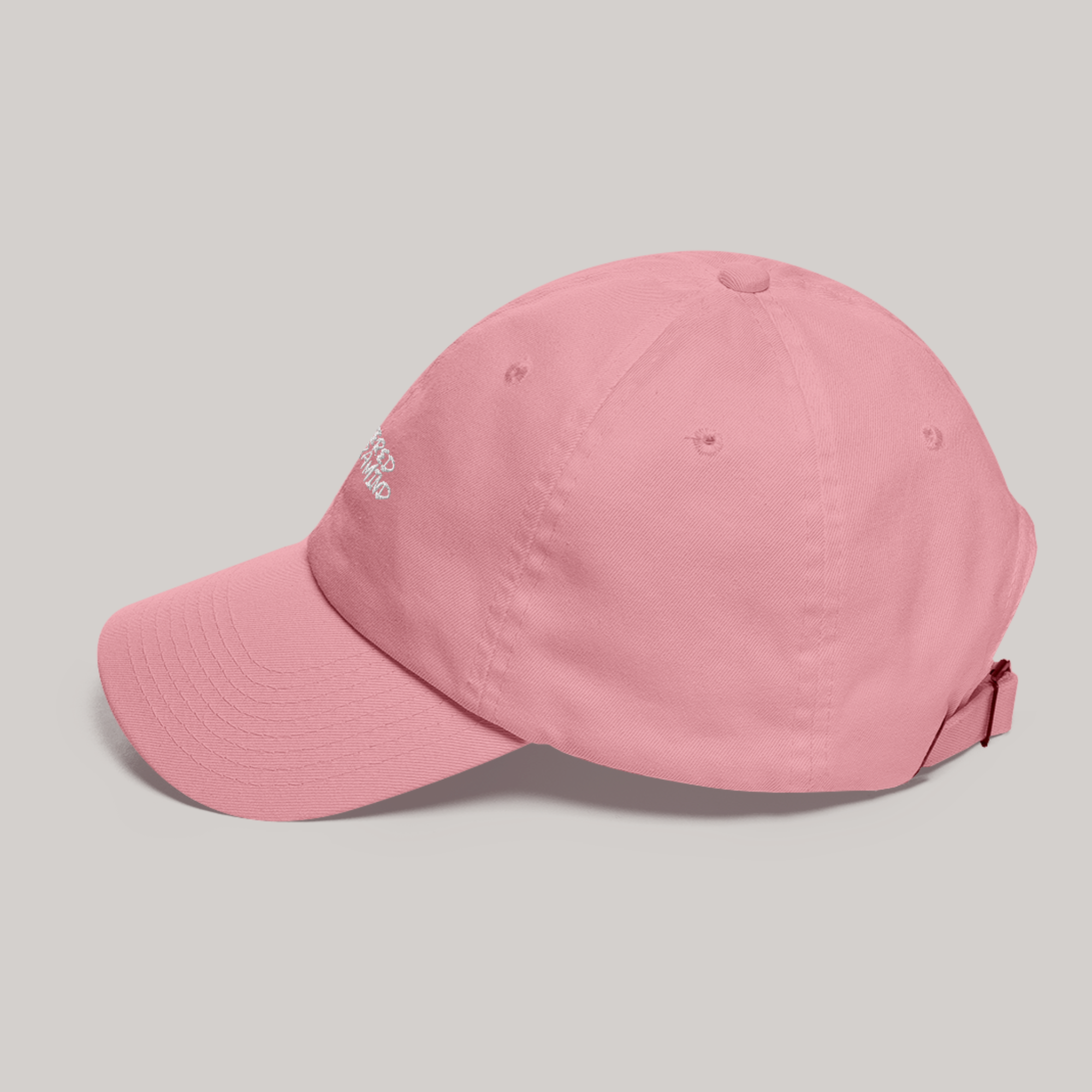 centered ultramind aeterius pink dad cap hat streetwear luxury accessory