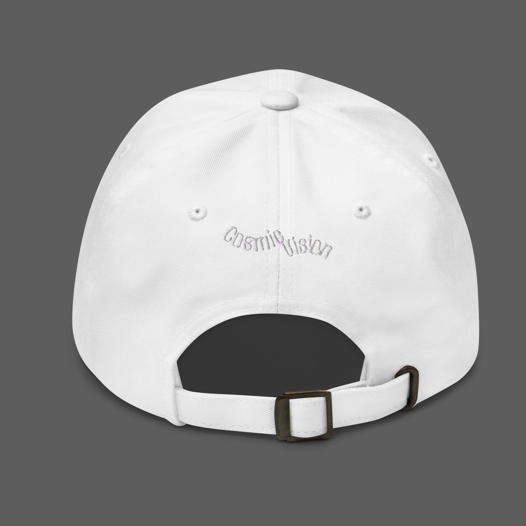 Cosmic Vision Dad Cap - White Edition
