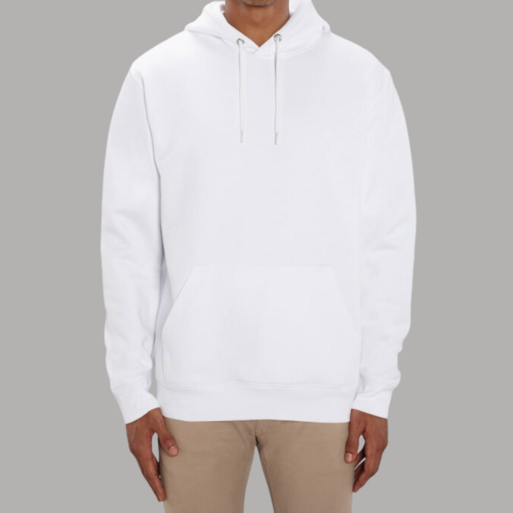 White hoodie