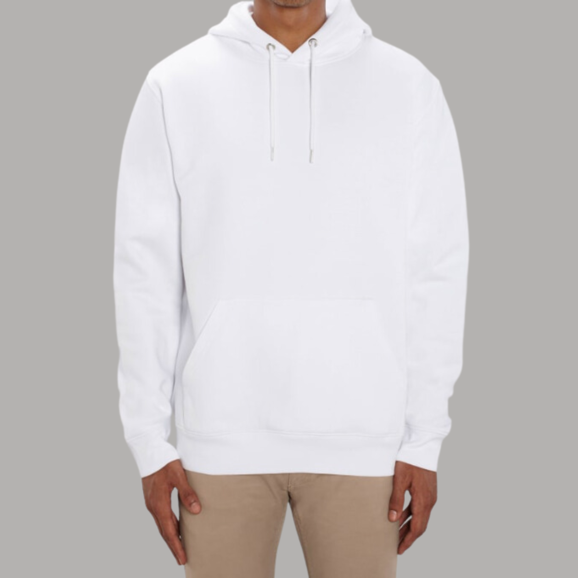 White hoodie