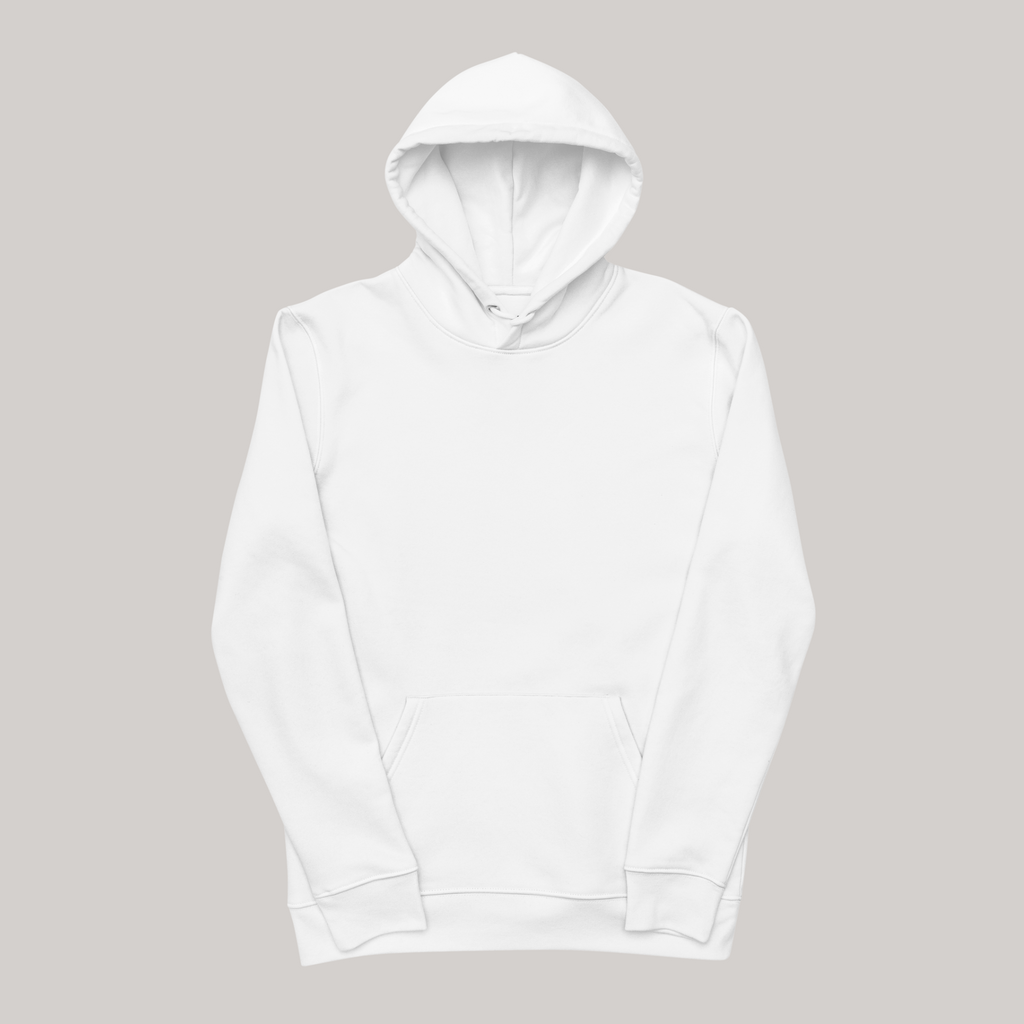 White hoodie AETERIUS luxury streetwear Hoodies