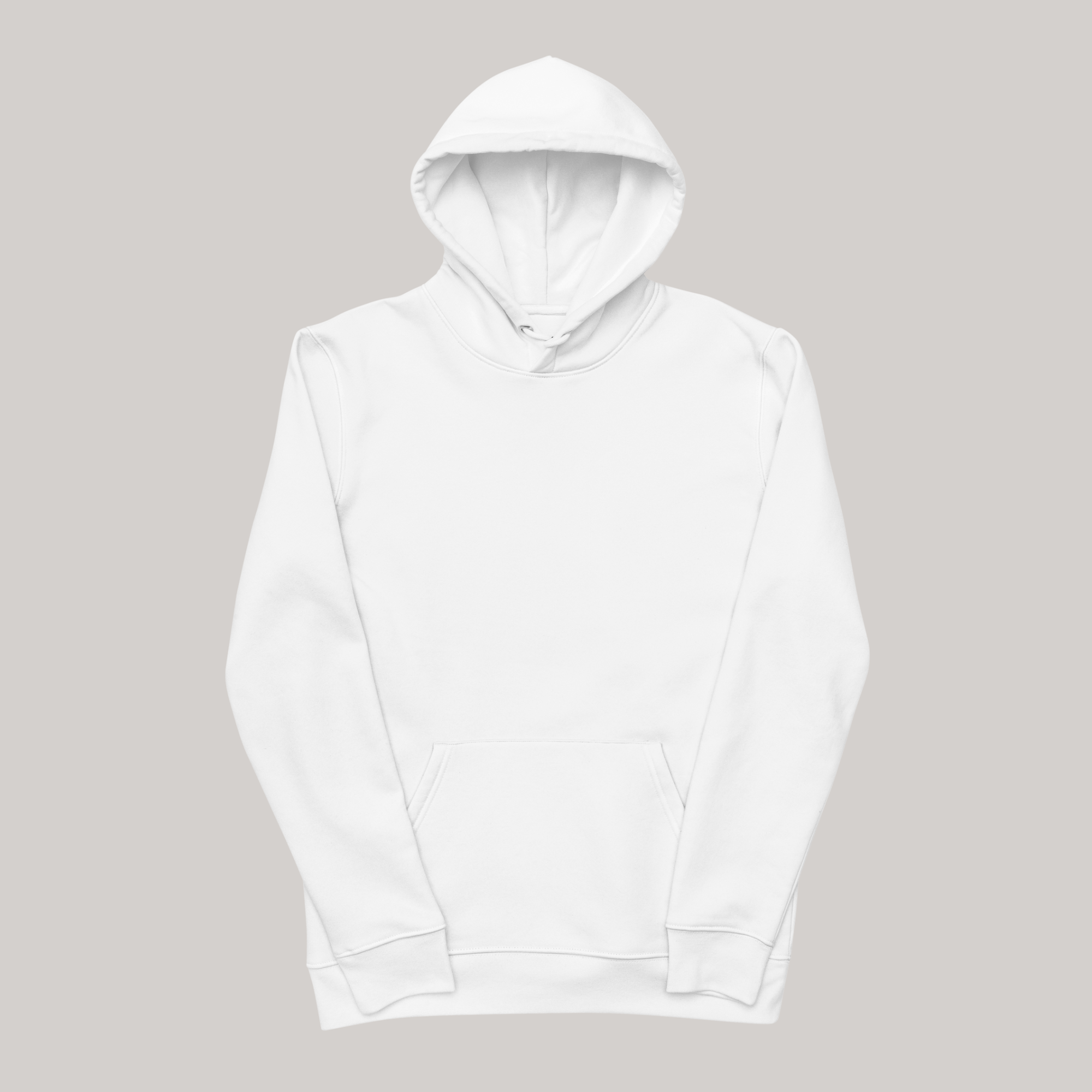 White hoodie AETERIUS luxury streetwear Hoodies