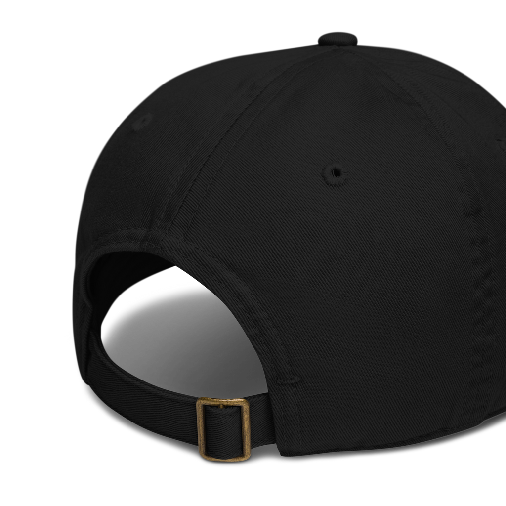 back of streetwear black hat cap with ajustable strap headwear head accessory ecological material baseball cap with eye of horus front patch