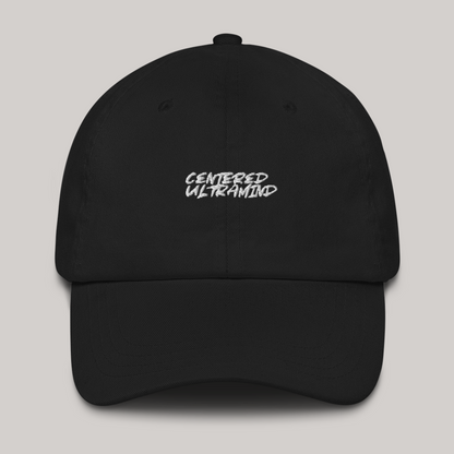 centered ultramind black dad hat cap headwear aeterius streetwear